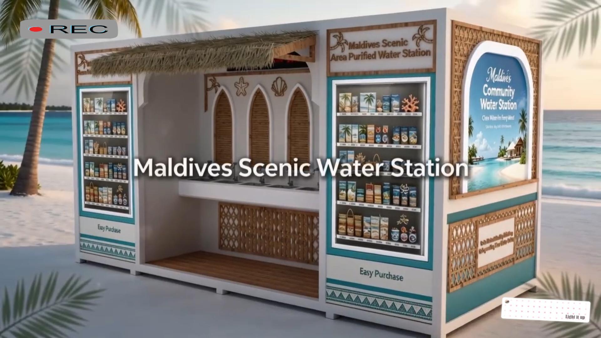 Stația de apă cu acoperiș de paie din Maldive – Reper pentru check-in turistic în stațiune?