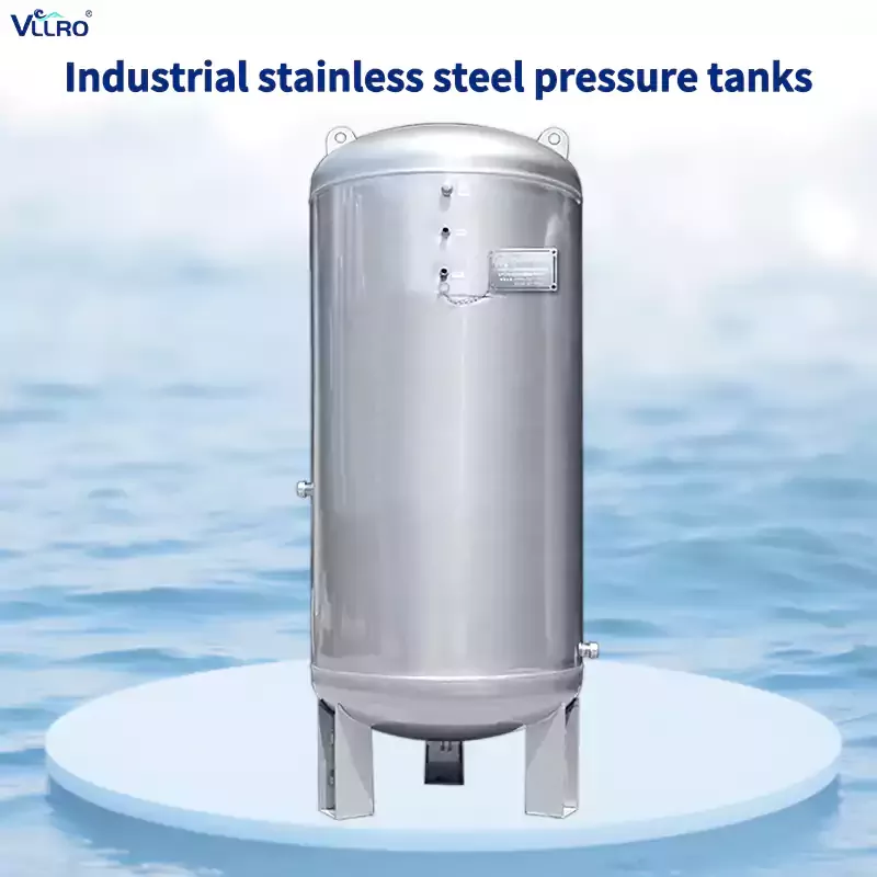 Rezervor industrial sub presiune din oțel inoxidabil
